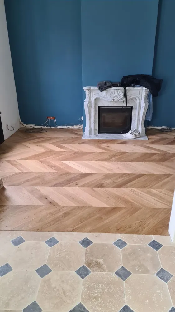 Avant et apres pose de parquet  (2)