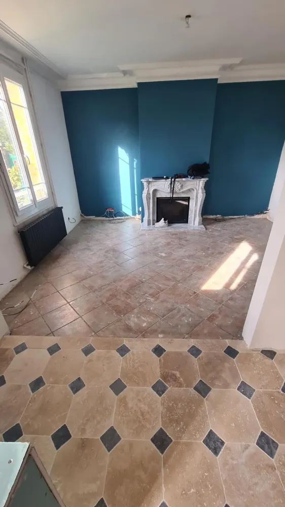 Avant et apres pose de parquet  (1)